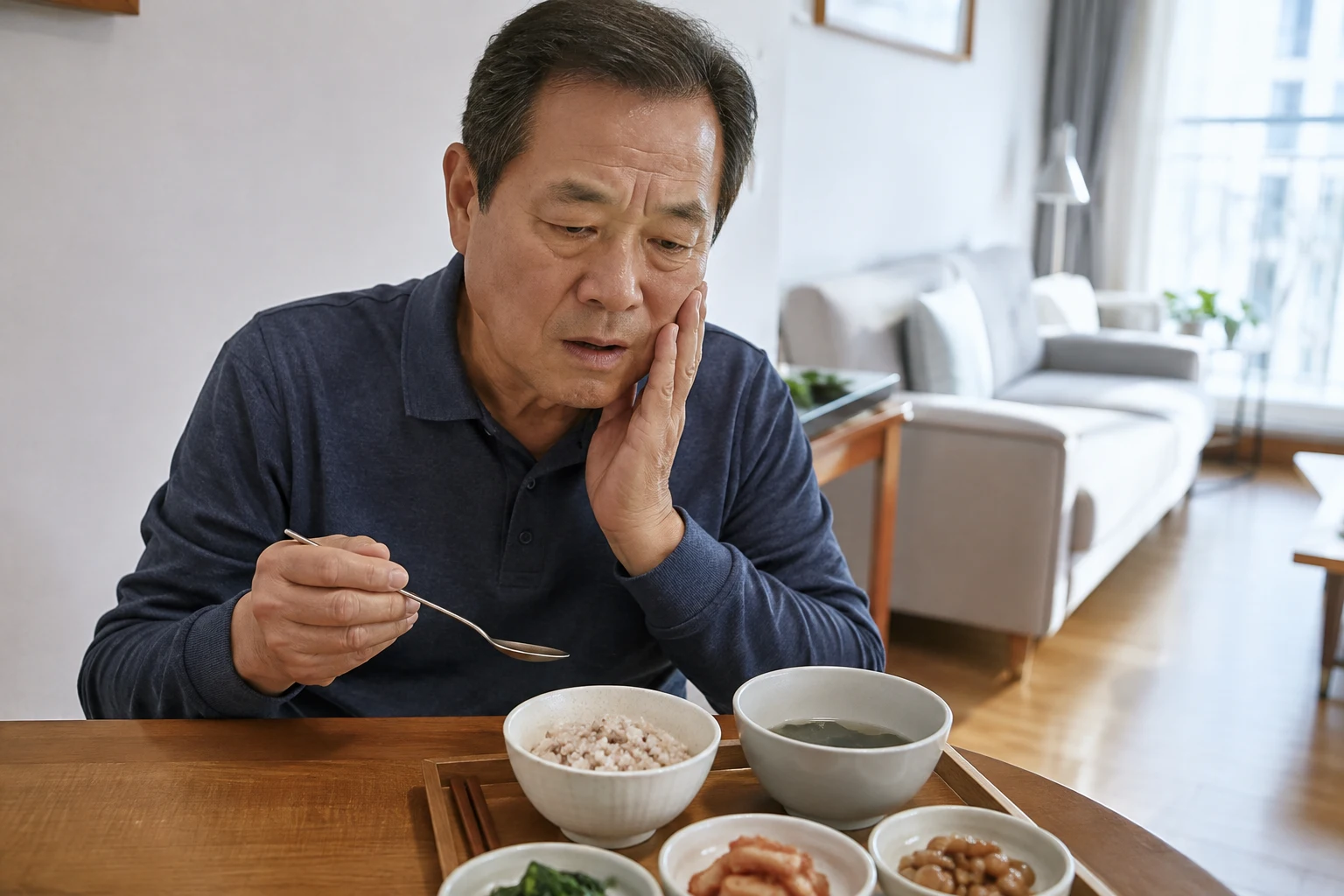 임플란트 식립 후 주의사항 상태를 설명하는 참고 이미지
